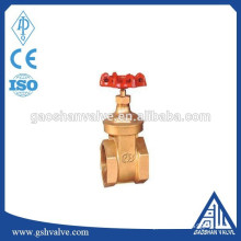1" inch brass gate valve for hdpe pipe
